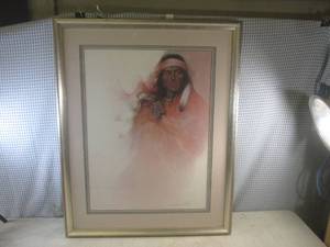 lot 44 image: (A-4) Framed Signed and Numbered Pr...