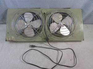 lot 101 image: (EC1) Vintage All Metal Dual Window...