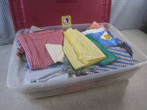 lot 110 image: (EW5) Tote Full of Assorted Materia...