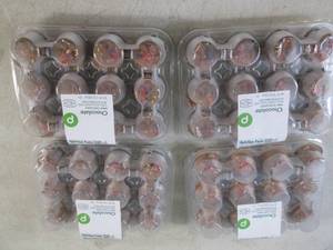 lot 128 image: (FRZ) 4 Packages of 12 Frozen Choco...