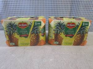 lot 141 image: (B-3) 2- 6-Packs of Del Monte 100% ...