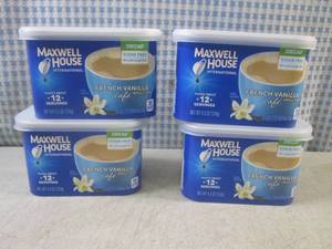 lot 164 image: (B-1) 4 Containers of Maxwell House...