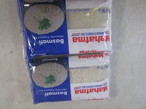 lot 172 image: (C-2) 10 Pounds of Rice Basmati Nat...