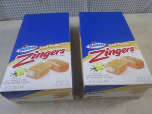lot 191 image: (B-3) 2 Boxes of Hostess Iced Vanil...