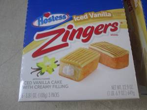 lot 192 image: (B-3) 2 Boxes of Hostess Iced Vanil...