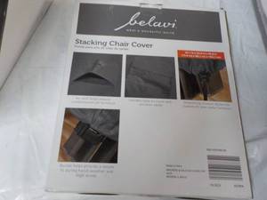 lot 143 image: Belavi Stacking Chair Cover...
