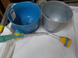 lot 152 image: 2 Flower Pots and Waterers...
