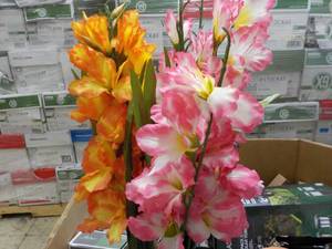 lot 175 image: 2 Artificial Flower Stakes...