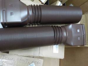 lot 192 image: 2 Brown Downspout Extensions...