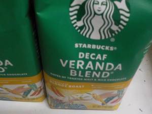 lot 228 image: 3 Starbucks Decaf Veranda Blend 12 ...
