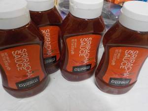 lot 235 image: 4 Bottles Mezito Sriracha Sauce...