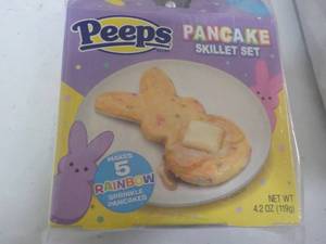 lot 242 image: Peeps Pancake Skillet Set and Peeps...