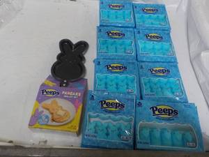 lot 243 image: Peeps Pancake Skillet Set and Peeps...