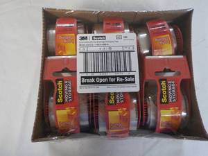 lot 49 image: 6 Rolls of Scotch 2in. X 800in. Shi...