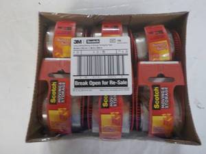 lot 51 image: 6 Rolls of Scotch  2in. X 800in. Sh...