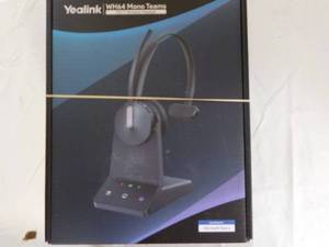lot 65 image: Yealink WH64 Mono Teams duct Wirele...