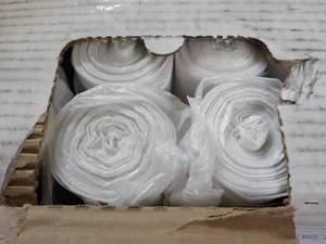 lot 72 image: 16 Gallon 1000 Clear Garbage Bags...