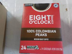 lot 91 image: 8 Oclock Coffee 100 % Colombian Pe...