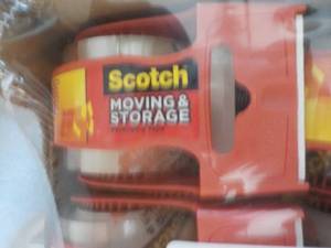 lot 98 image: 6 pack 3M Scotch 2 x 800 Moving a...