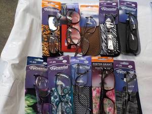 lot 112 image: 10 pair Reading Glasses...