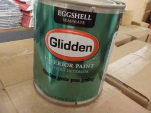 lot 118 image: 10 qts. Glidden Paint- your choice ...