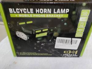 lot 271 image: BLCLCLE Horn Lamp...