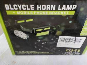 lot 272 image: BLCLCLE Horn Lamp...