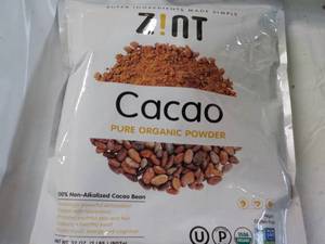 lot 273 image: 32 oz bag Zint Cacao Bean...