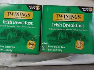 lot 274 image: 2 Twinnings Black Tea...