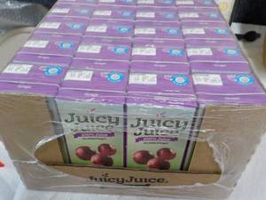 lot 284 image: 32 pack Grape Juicy Juice...