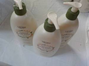 lot 289 image: 3 Lacura 18 oz Bottles Oatmeal Body...