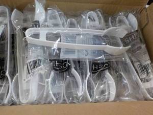 lot 291 image: Case of Yoshi 7 Long Plastic White...