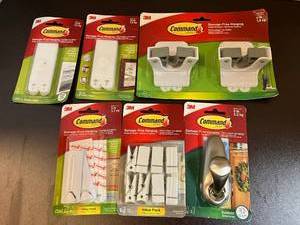 lot 102 image: Miscellaneous 3M Command Products