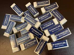 lot 59 image: Staedtler Erasers