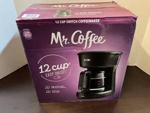 lot 5 image: Mr. Coffee Coffeemaker