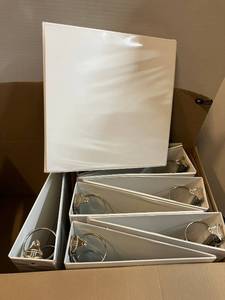 lot 113 image: Two-Inch 3-Ring Binders