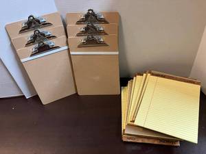 lot 101 image: Writing Pads and Clipboards