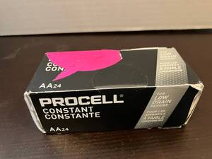 lot 75 image: Procell AA Batteries