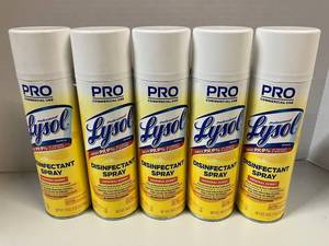 lot 21 image: Lysol Disinfectant Spray