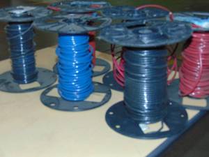 lot 19 image: 10 Pounds Cerrowire. 10 Gauge Color Stranded Copper THHN Wire