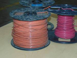lot 21 image: 10 Pounds Cerrowire. 12 Gauge Color Stranded Copper THHN Wire