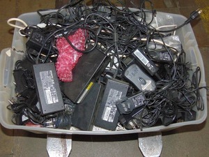 lot 55 image: 75 Pounds Mixed Power Supply