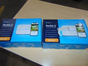 lot 67 image: 2 Pack Best Seller Rachio R3 Smart Sprinkler Irrigation Controller, 8 Zone