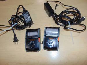 lot 70 image: 2 Pack Bixolon SPP-R200II Portable Direct Thermal Receipt Label Printer Bluetooth USB