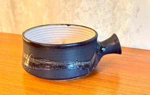 lot 67A image: Handmade Studio Pottery Soup Bowl by Sandy Lentz