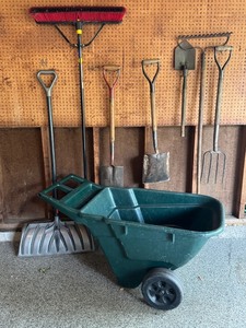 lot 96 image: Yard Cart and Assorted Garden Tools Collection