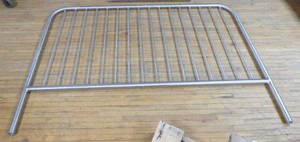 lot 25 image: Heavy Duty Stainless Steel Railing