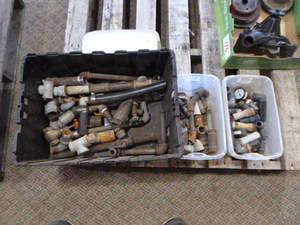 lot 54 image: 3 Containers of Pipes and Fittings