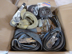 lot 59 image: Ratchet Straps and Tarp Straps