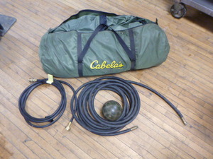 lot 111 image: Cabelas Portable Shower Shelter